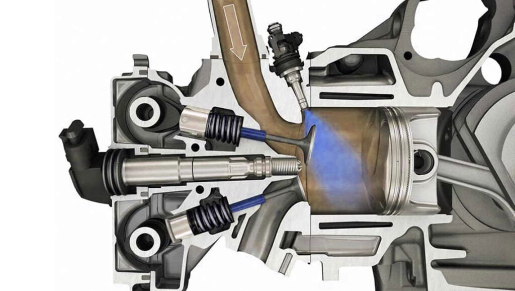 injectiemotor motorfiets